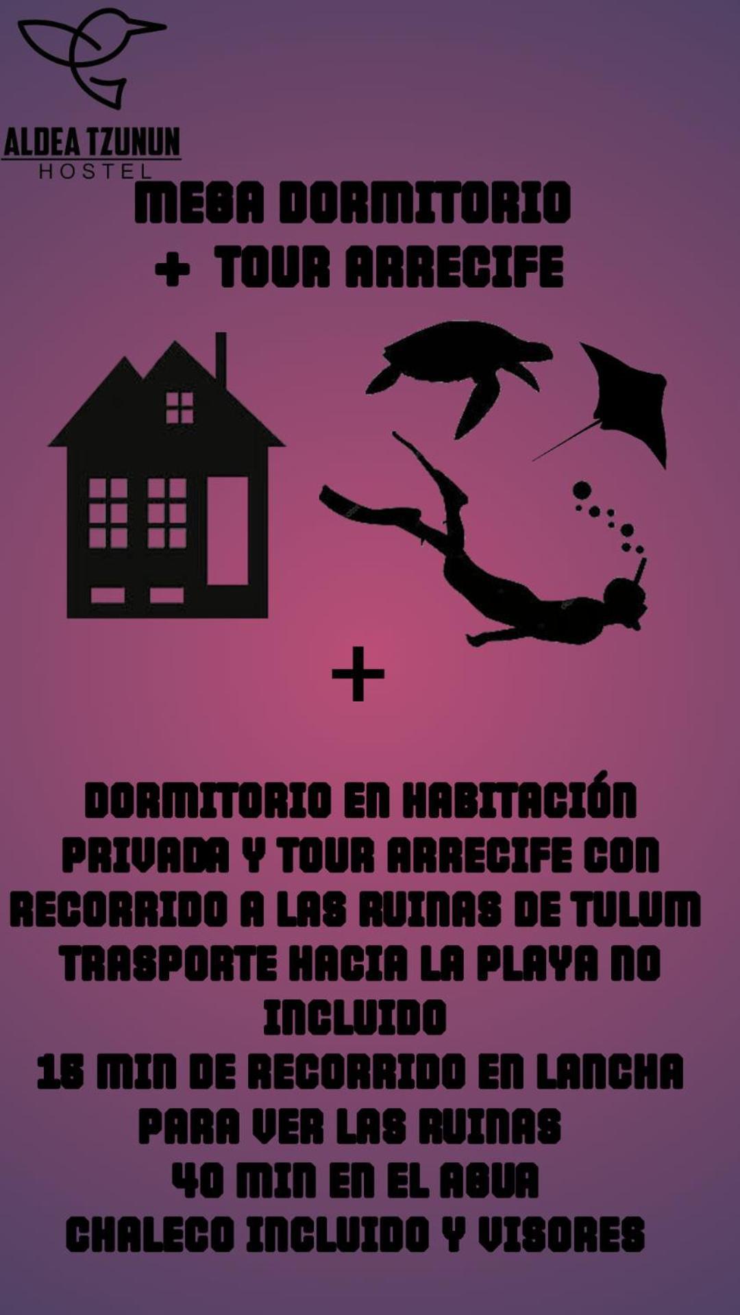 Hotel Aldea Tzunun Tulum Esterno foto